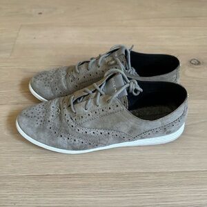Cole Haan Grand Tour Oxford in Ironstone Suede Size 7.5